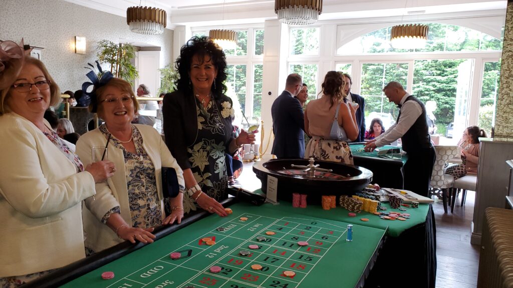 Wedding entertainment Northern Ireland - A fun casino