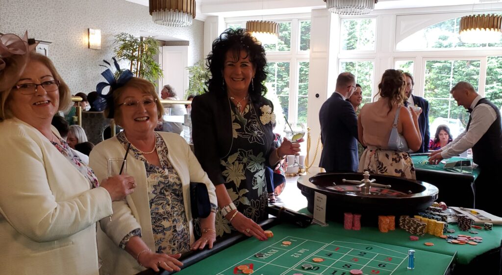Wedding entertainment Northern Ireland - A fun casino