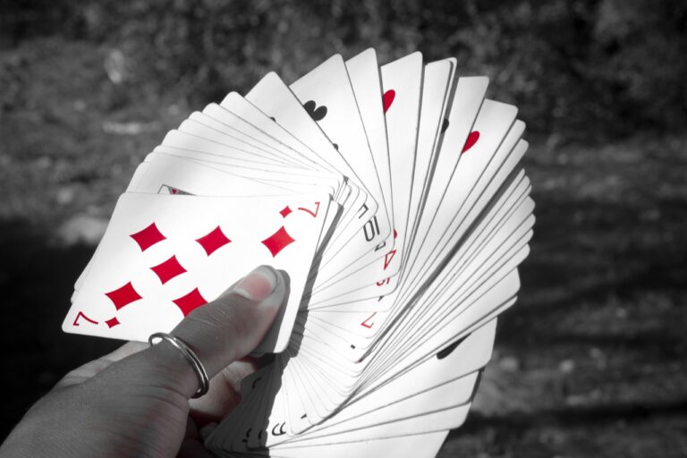 A pack of playing cards
