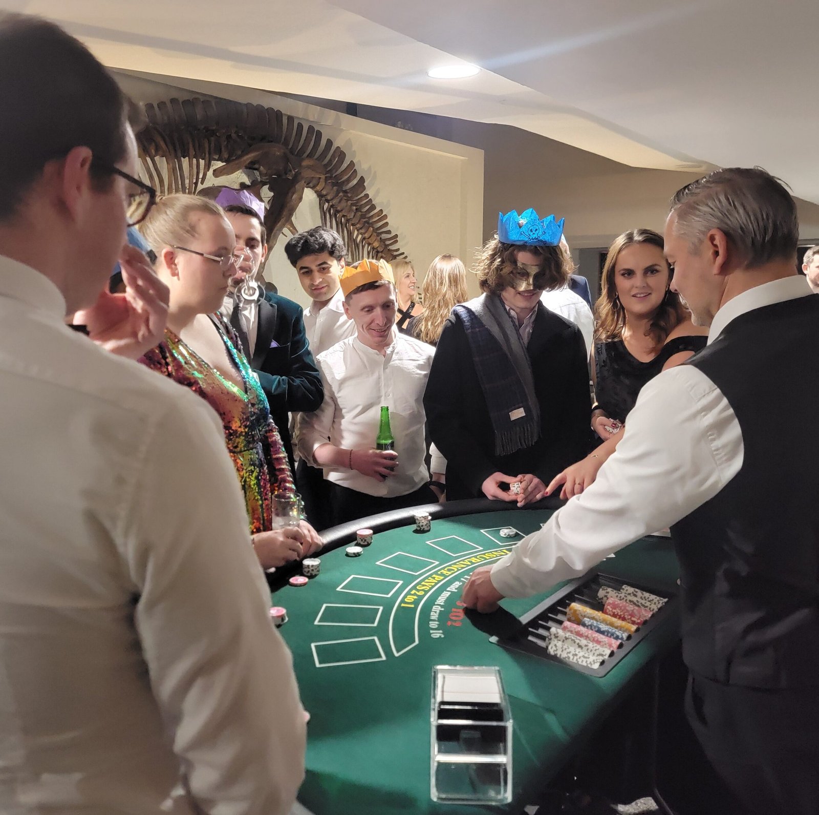 Fun Casino Party at The Ulster Museum